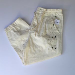 mixed up utility jeans